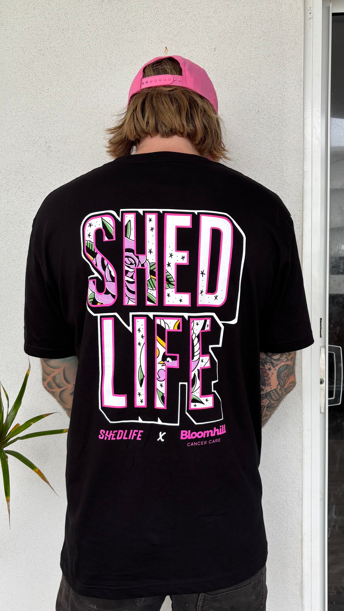 Charity Shedlife x Bloomhill Tee