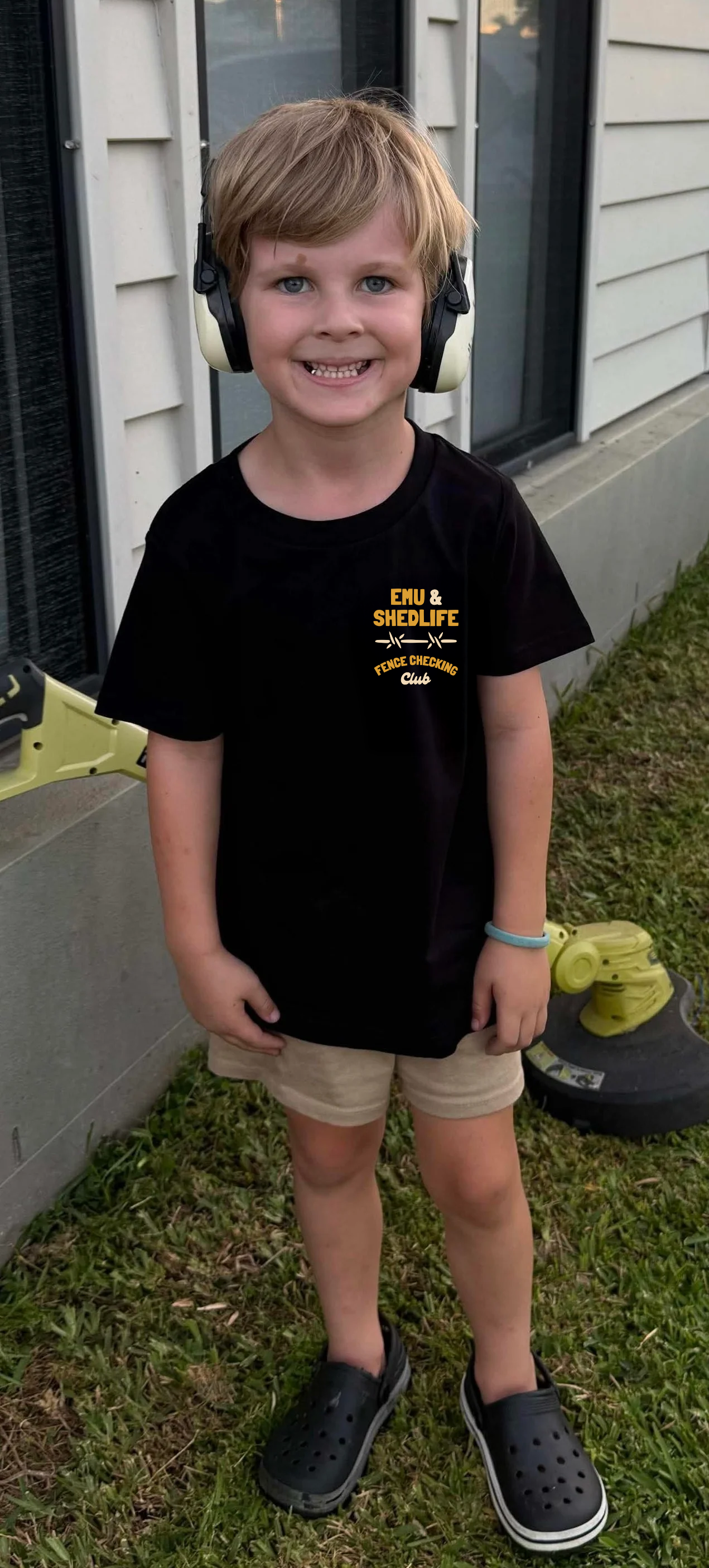 Grom's Checkin' Fences Tee