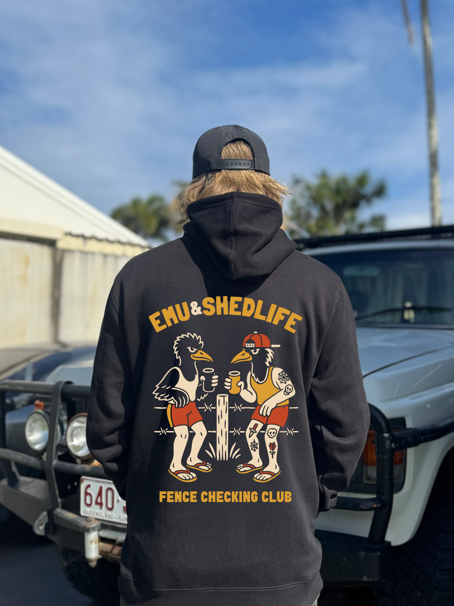 Checkin' Fences Hoodie