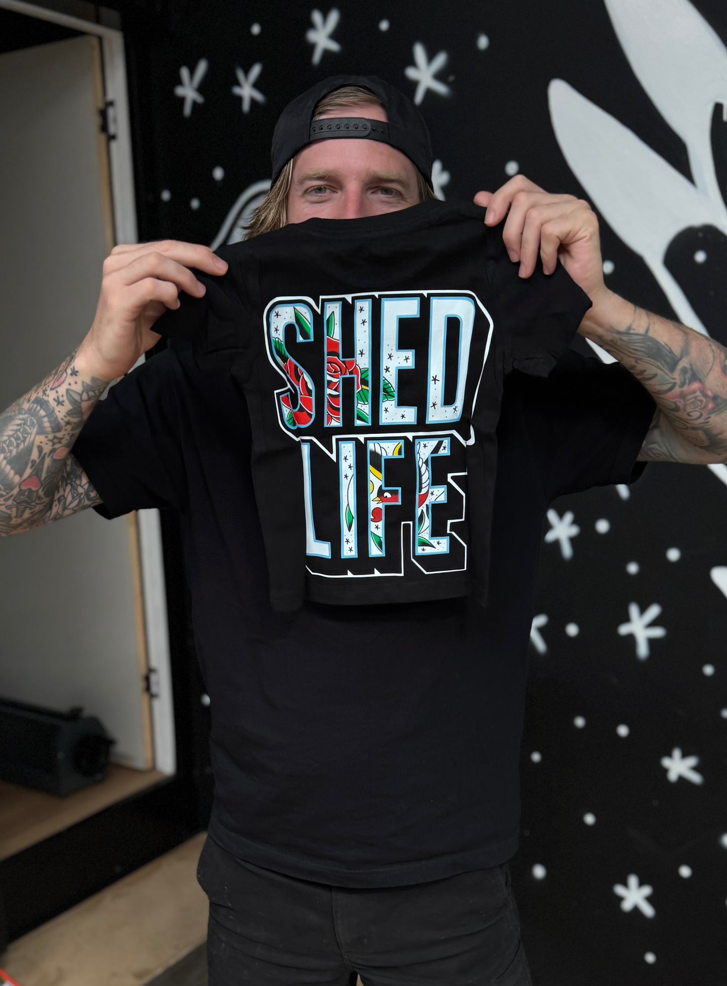 Grom's Shedlife Wall Tee