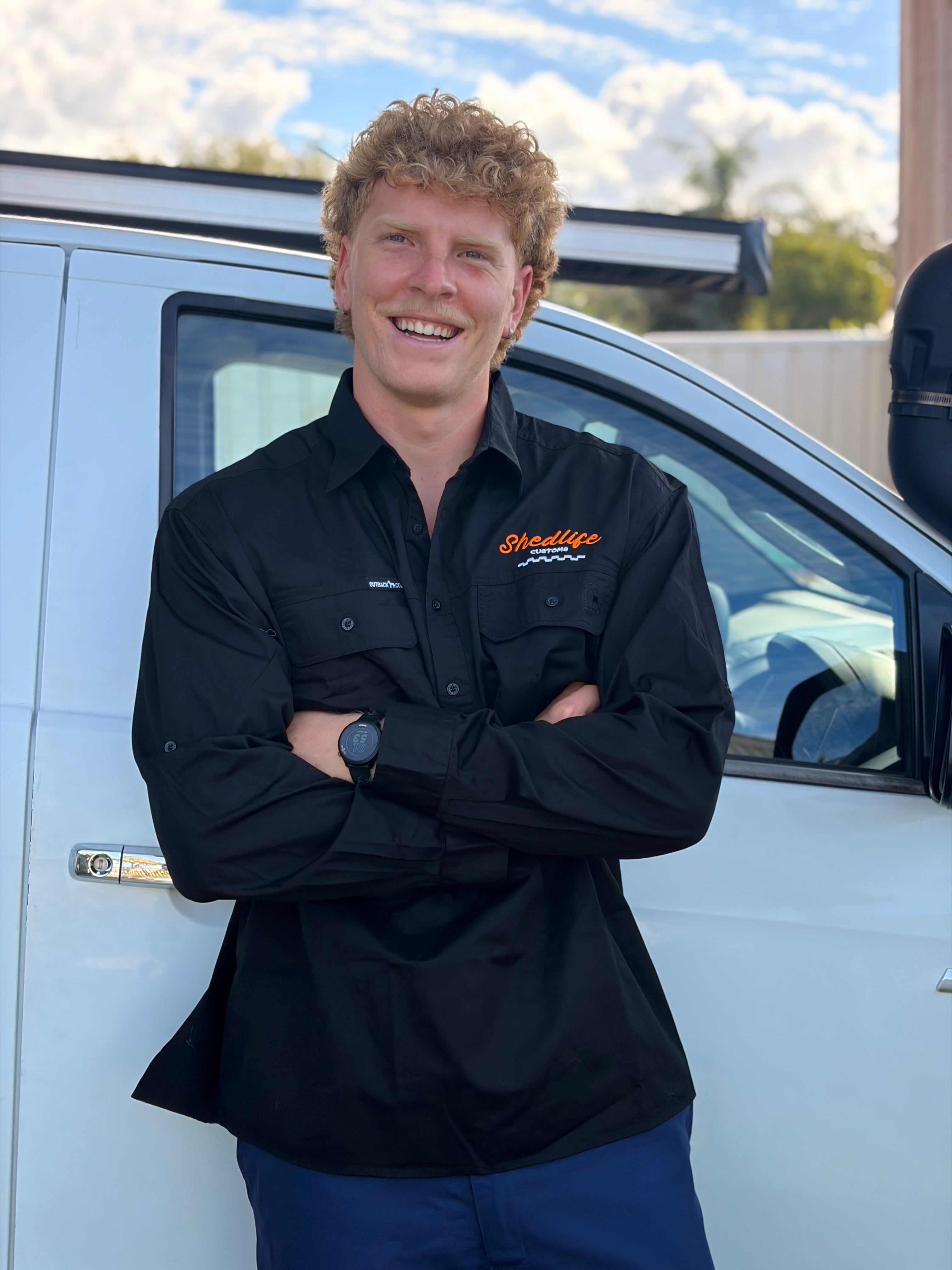 3 Button Work shirt