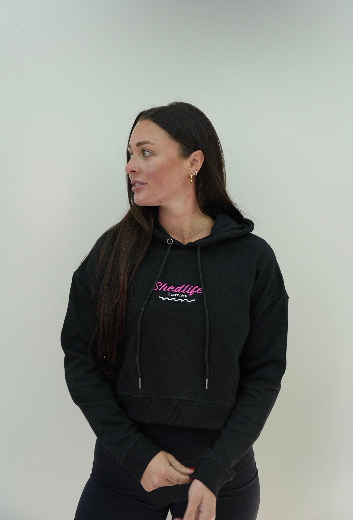 GIRLS Cropped hoodie