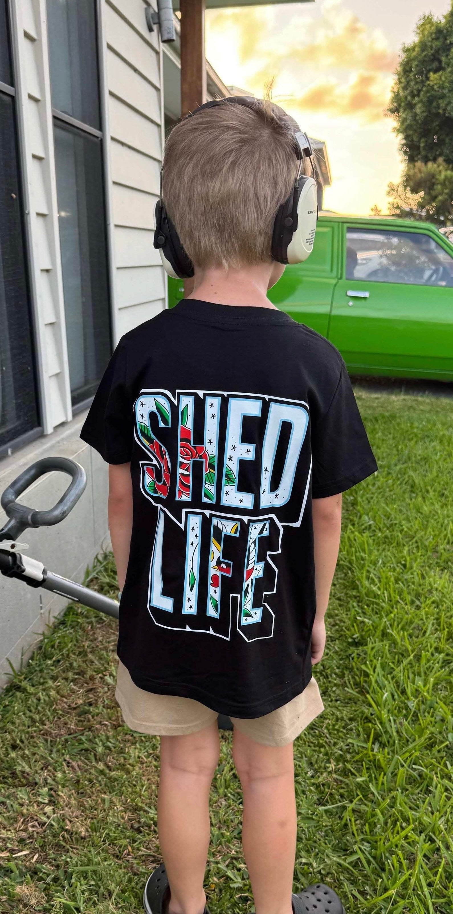 Grom's Shedlife Wall Tee