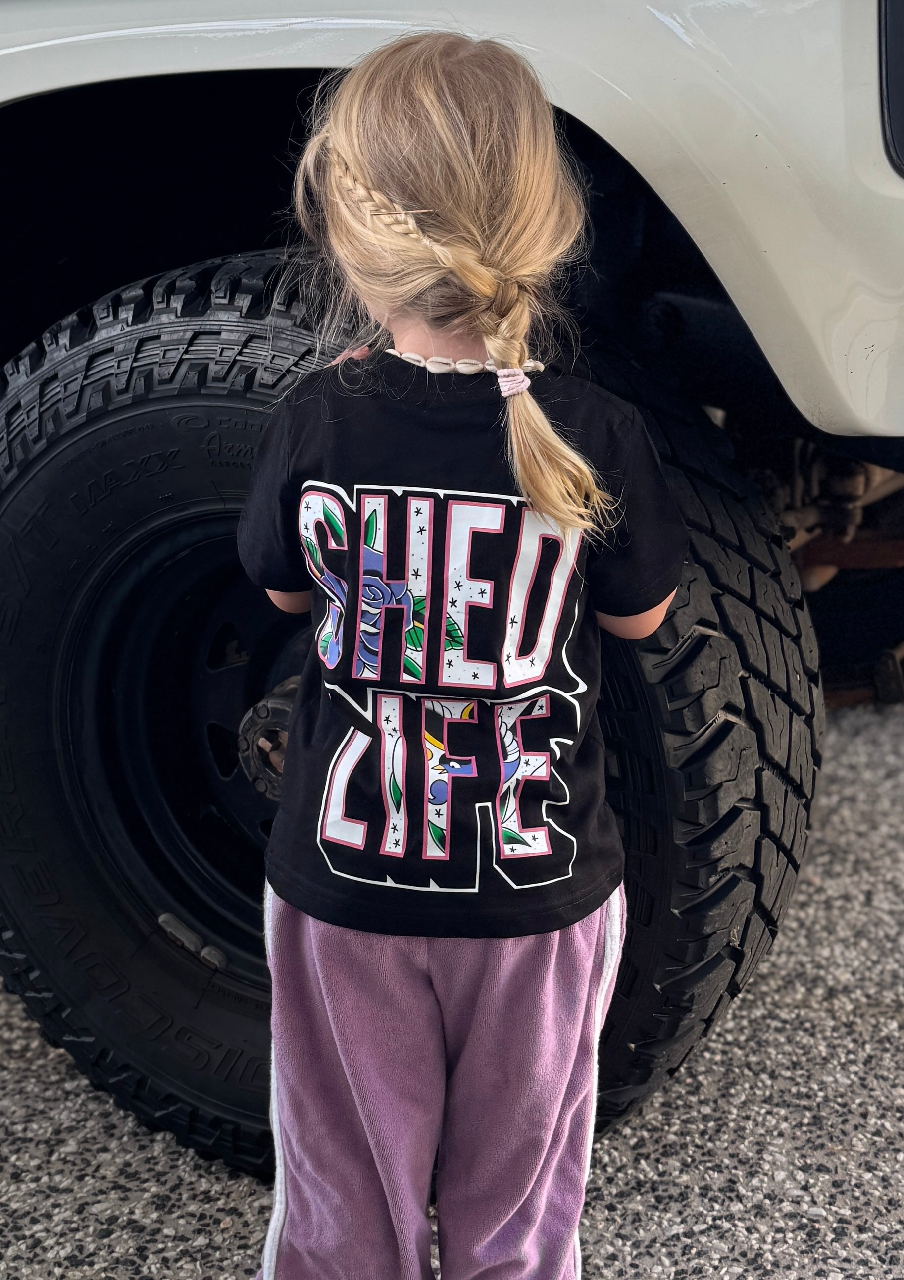 Grom's Shedlife Wall Tee (For the girls)
