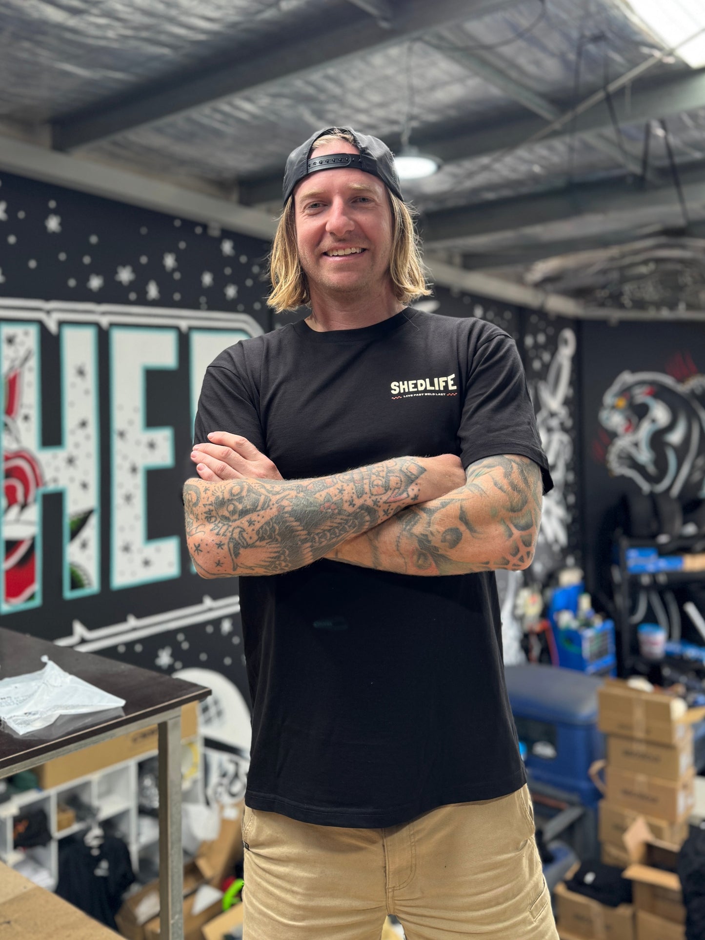 Live Fast Weld Last Tee