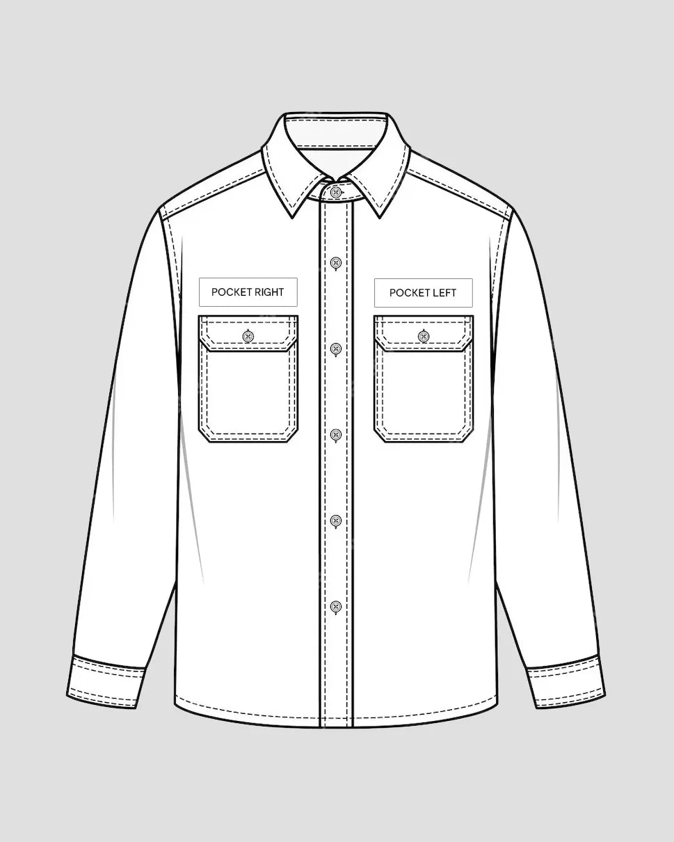 Pocket Name & Logo Embroidery